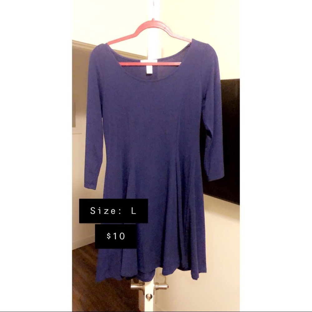 Blue dress